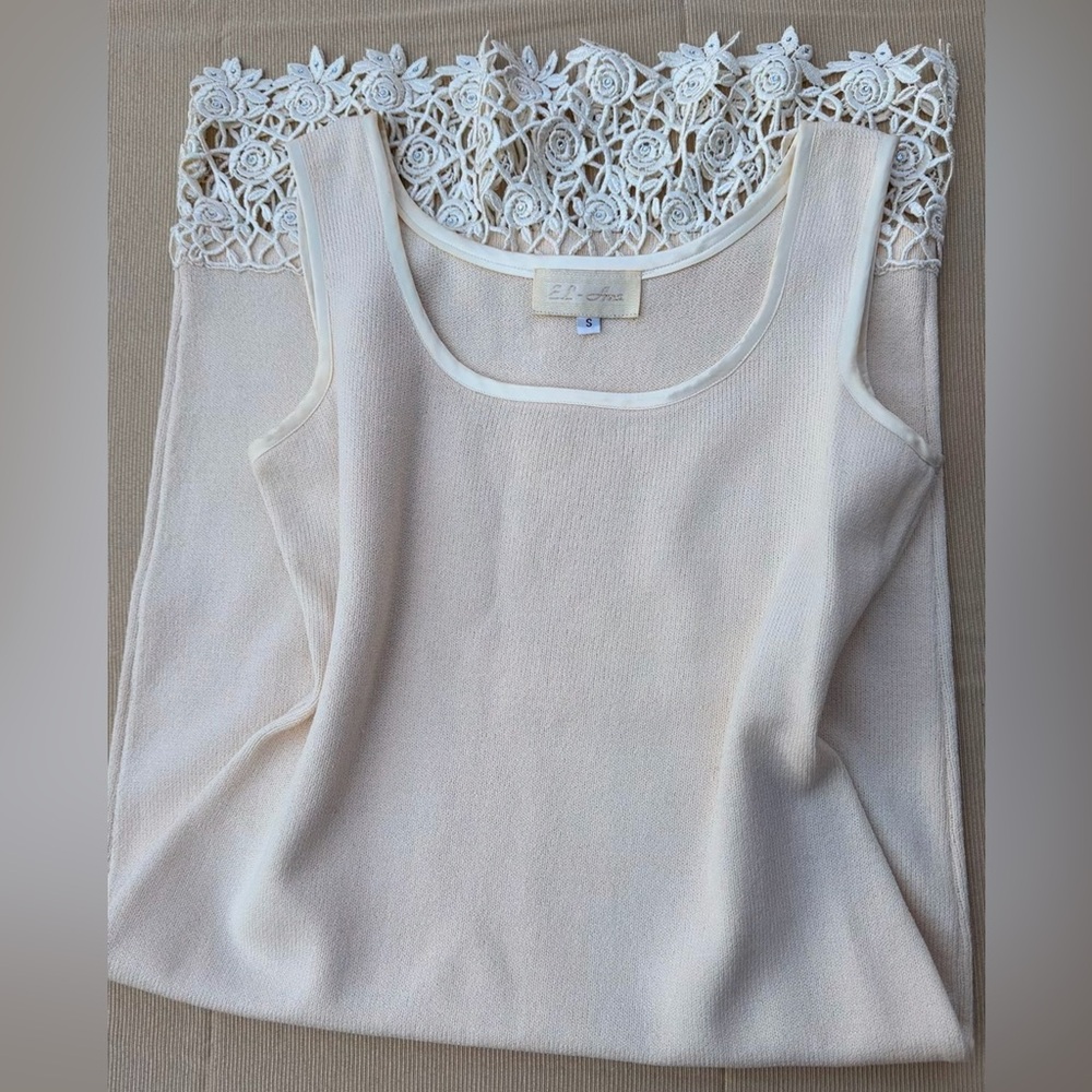 Vintage Crochet Knit Embellished Kentucky Derby Dress